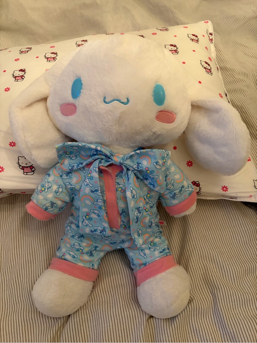 Build-A-Bear Cinnamoroll Plush with Sleeper Outfit and Bow 2023